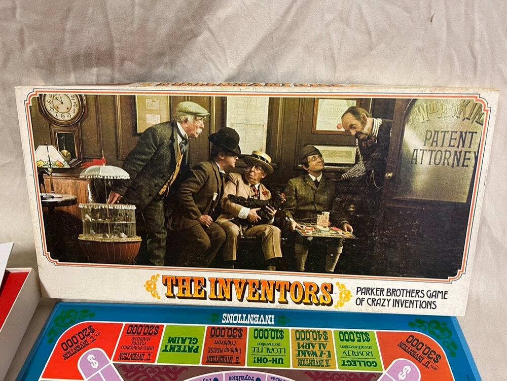 The Inventors Board Game 1974 Vintage